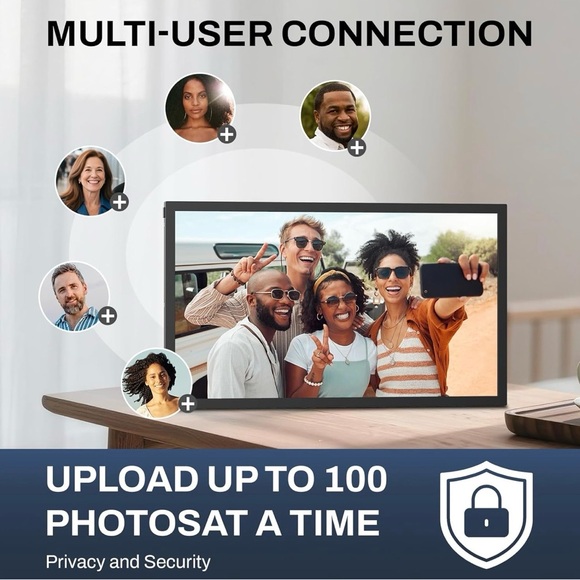 Smart Digital Photo Frame - Black Border - Picture 3 of 8